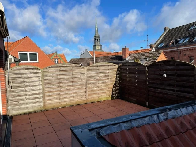 Blick von der Dachterrasse